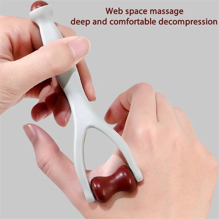 Bian Stone – rouleau de Massage des doigts, conception facile à utiliser, soulage la Fatigue des doigts, favorise la Circulation sanguine, rouleau Portable de Massage des doigts