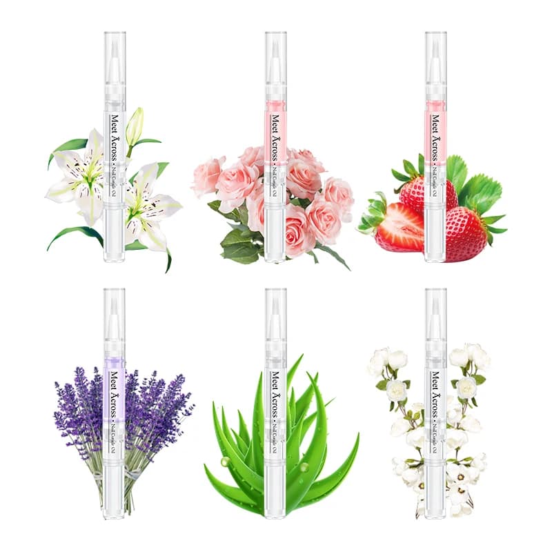 Stylo à huile pour la nutrition des ongles, renforcement des ongles pour les ongles fins et la croissance des ongles, traitement des cuticules, revitalisant, huile pour prévenir la nutrition des ongle