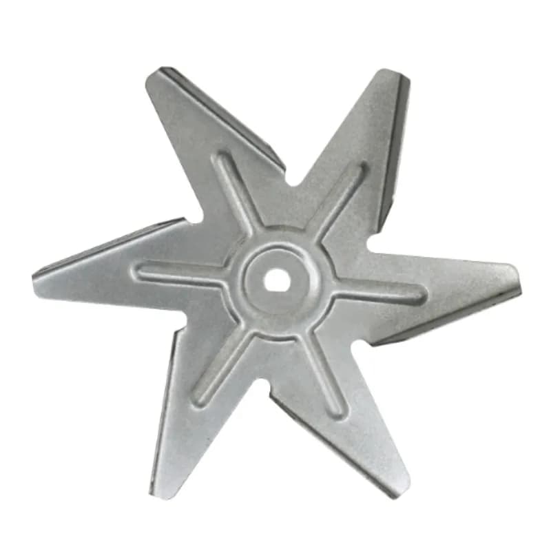Lame de ventilateur d'extraction de poêle à granulés, circulation d'air chaud et dissipation thermique pour le séchage du four, remplacement de la turbine du ventilateur, 1 pièce