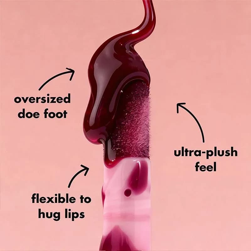 Huile à lèvres magique brillant à lèvres liquide Transparent hydratant rehausseur de lèvres naturel faire des lèvres repulpantes huile à lèvres rouge marron