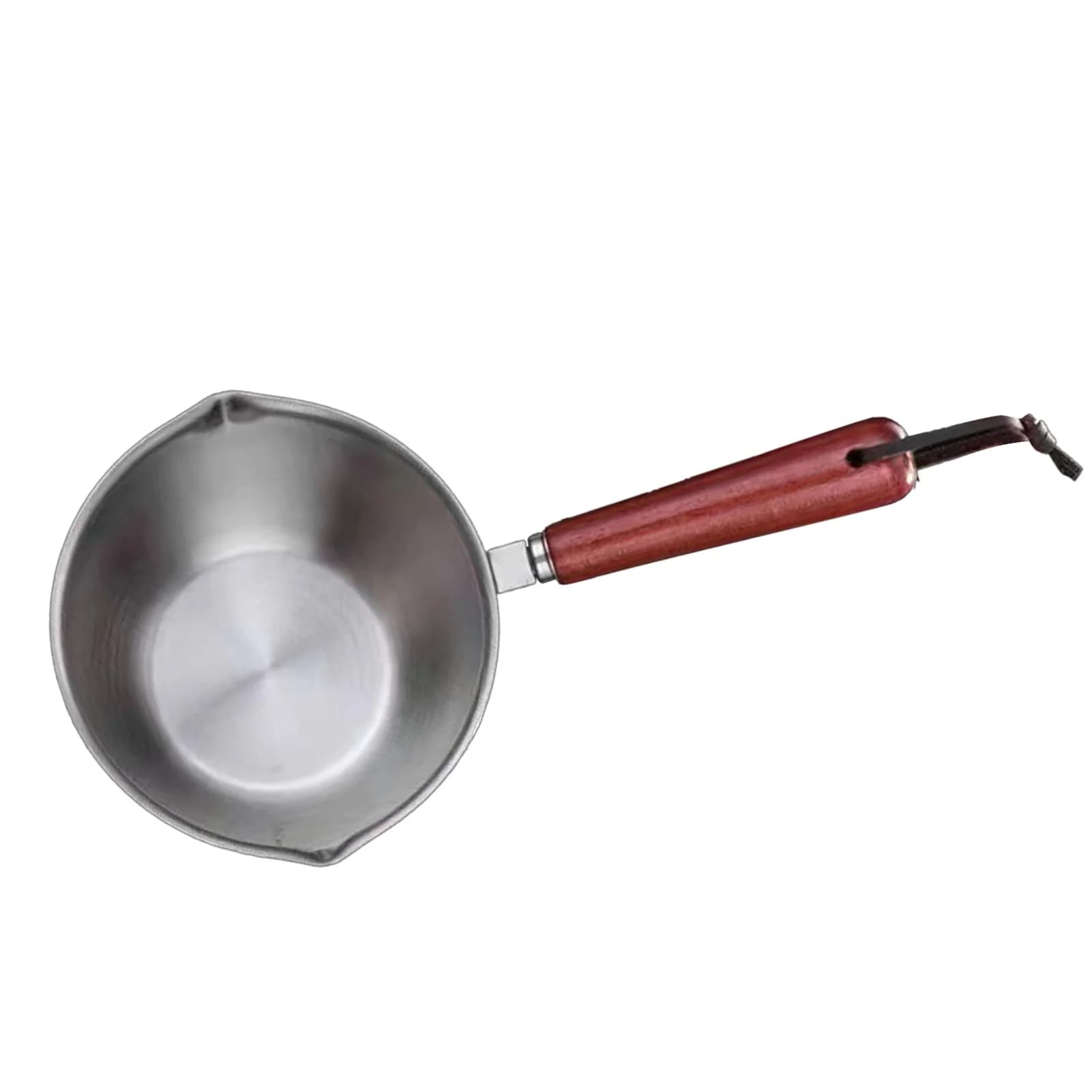 Mini chauffe-lait en acier inoxydable 304, 200ml, poignée coordonnante, antirouille, mini pot d'huile pour la cuisine