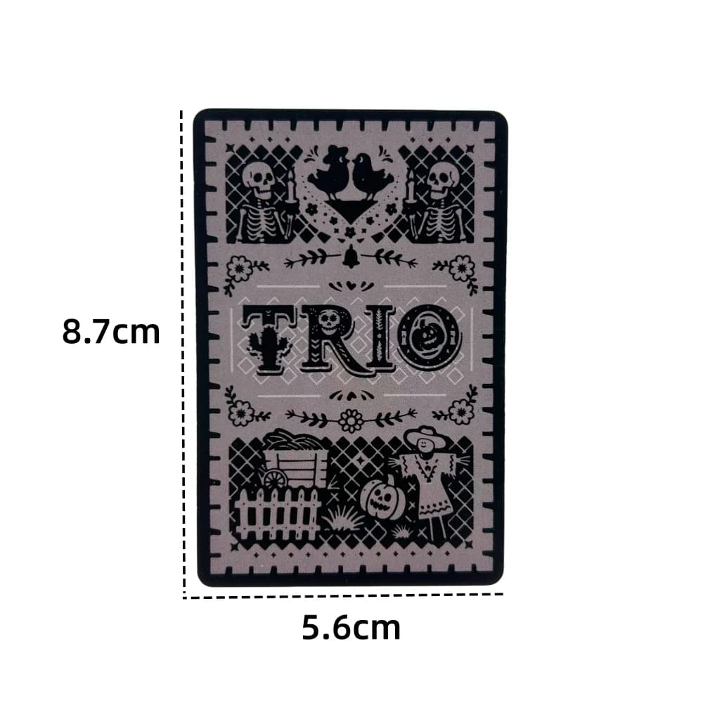 Jeu de cartes stratégique TRIO, divertissant pour les fêtes en famille et entre amis, jeu de société pour 3 à 6 joueurs, jouet de divertissement pour tous les âges
