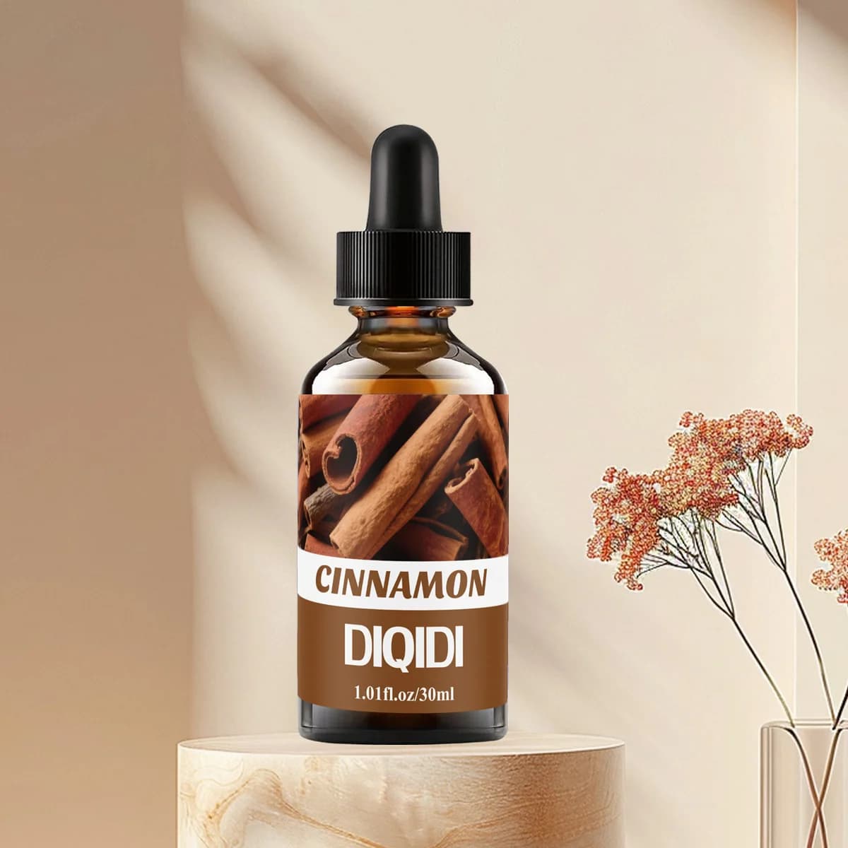 Ensemble d'huiles essentielles de cannelle 2 pièces, huile essentielle composée, huile de parfum d'aromathérapie pour la maison, cadeau de noël hydratant