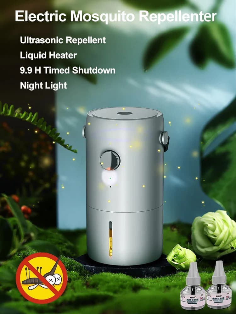 Diffuseur électrique anti-moustiques pour liquide anti-moustiques à la perméthrine NTM DMP, chauffe-encens anti-moustiques, micro-ondes