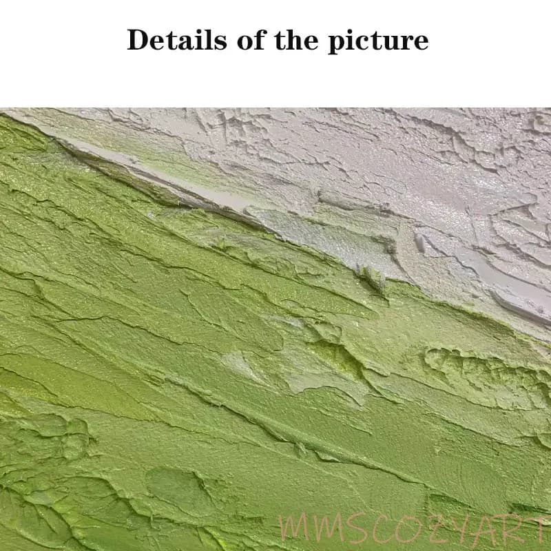 Peinture à l'huile abstraite