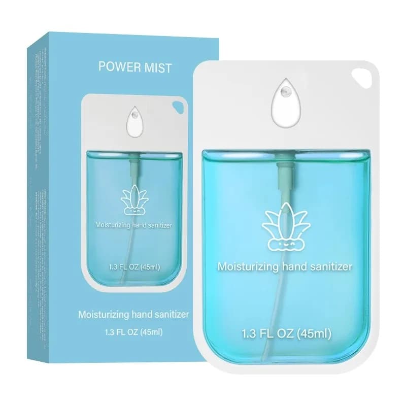 Spray désinfectant pour les mains sans alcool, sans rinçage, parfumé, brume désinfectante portable, brume nettoyante personnelle pour la maison, voyage