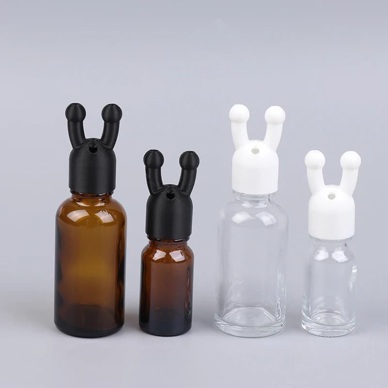 Bouchon d'inhalateur d'huile essentielle et d'arôme, Mini distributeur d'inhalateur de parfum d'huile essentielle, bouteille étanche, inhalateur d'huile essentielle 10/30ML