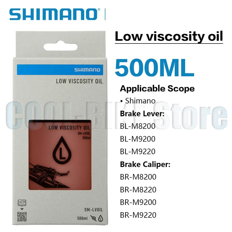 Shimano huile minérale de frein huile de basse viscosité huile de frein hydraulique 100ml huile de basse viscosité pour nouveau frein m8200 m8220 m9200 m9220