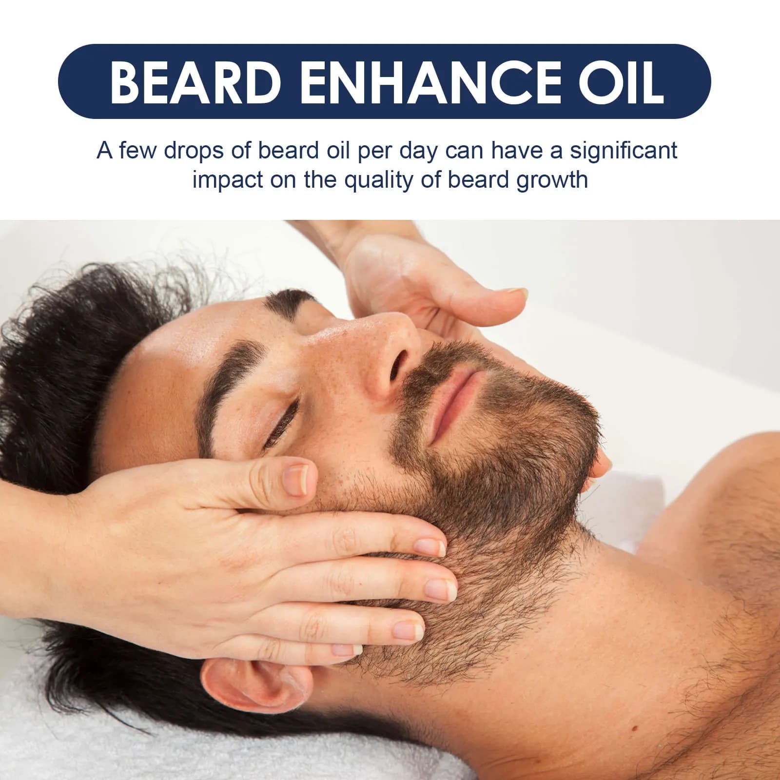 Huile de croissance de barbe pour hommes, produits de croissance des cheveux, épaississant, nourrissant, traitement de toilettage, soins de la barbe