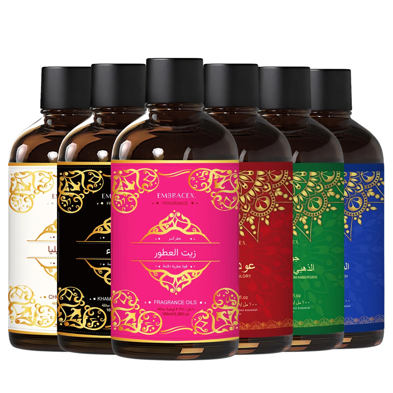 100ml عود للنيال Royal Oud Glory Huile Essentielle Cadeaux Aïd al-Fitr Huiles Parfumées Arabes Parfum Longue Durée Cadeau pour Amis