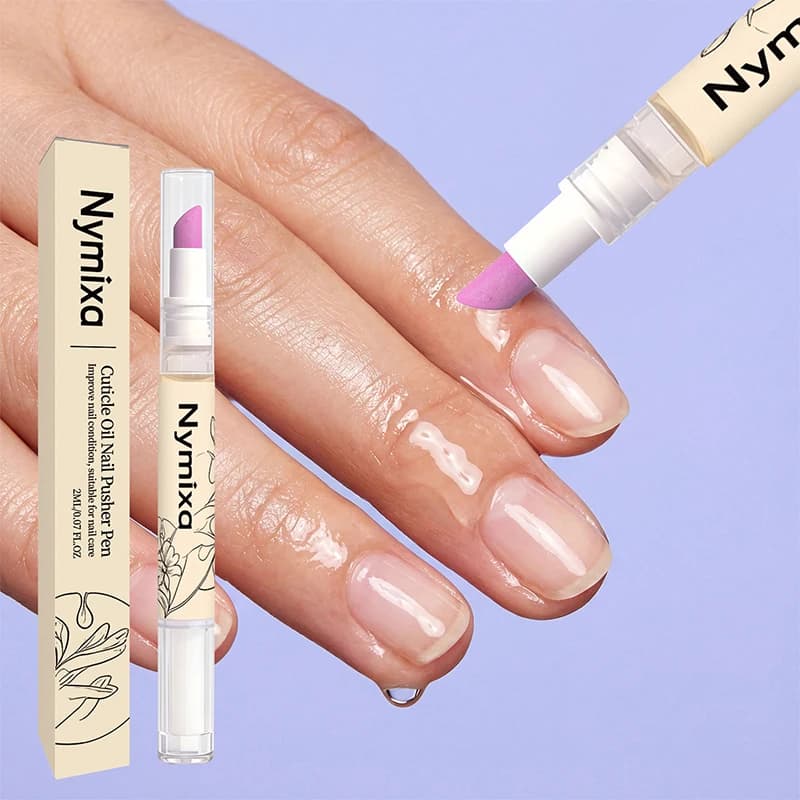 Stylo Huile pour Ongles à la Kératine – Hydratation Quotidienne, Surface Brillante et Douce, Entretien Portable – Soin des Ongles