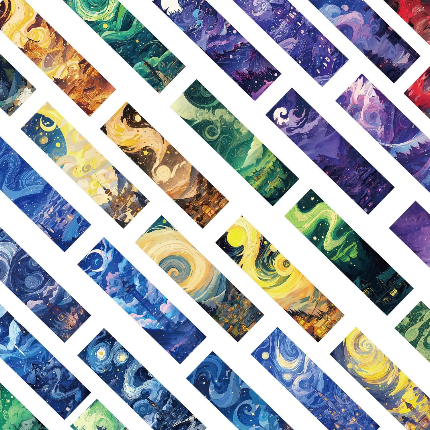 30 pièces de marque-pages en papier pour la lecture