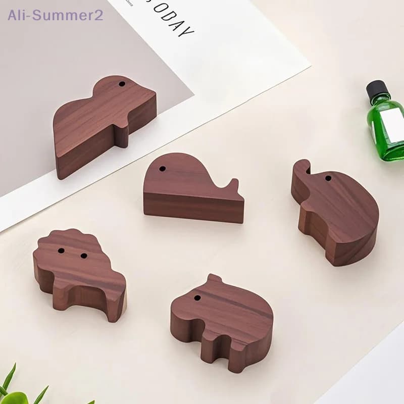 {MX} Diffuseur en bois en forme de Lion/éléphant/balète mignon