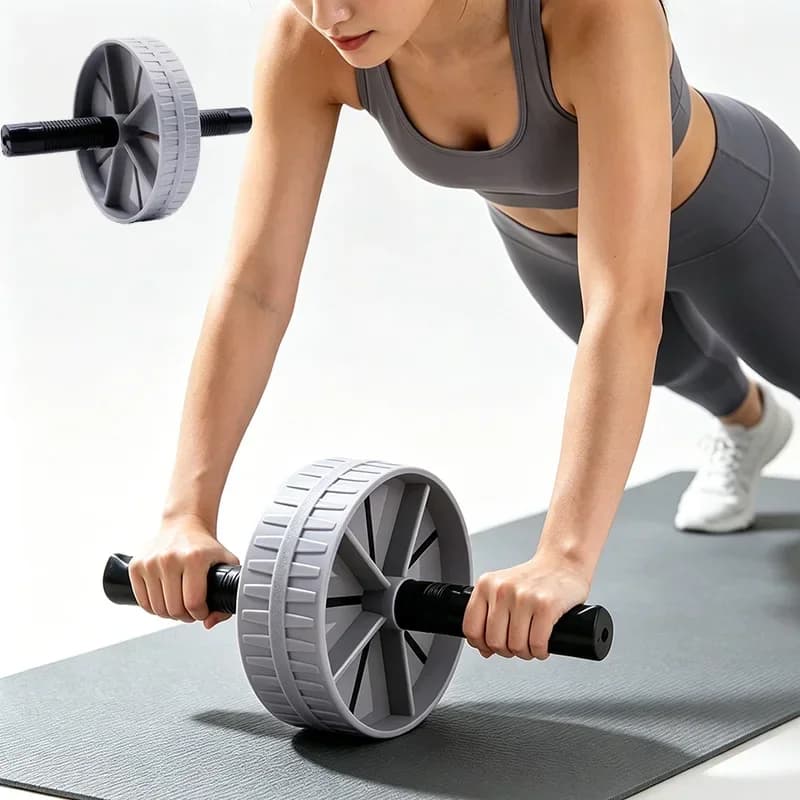 Roue abdominale JFL01 pour exercices abdominaux et entraînement musculaire