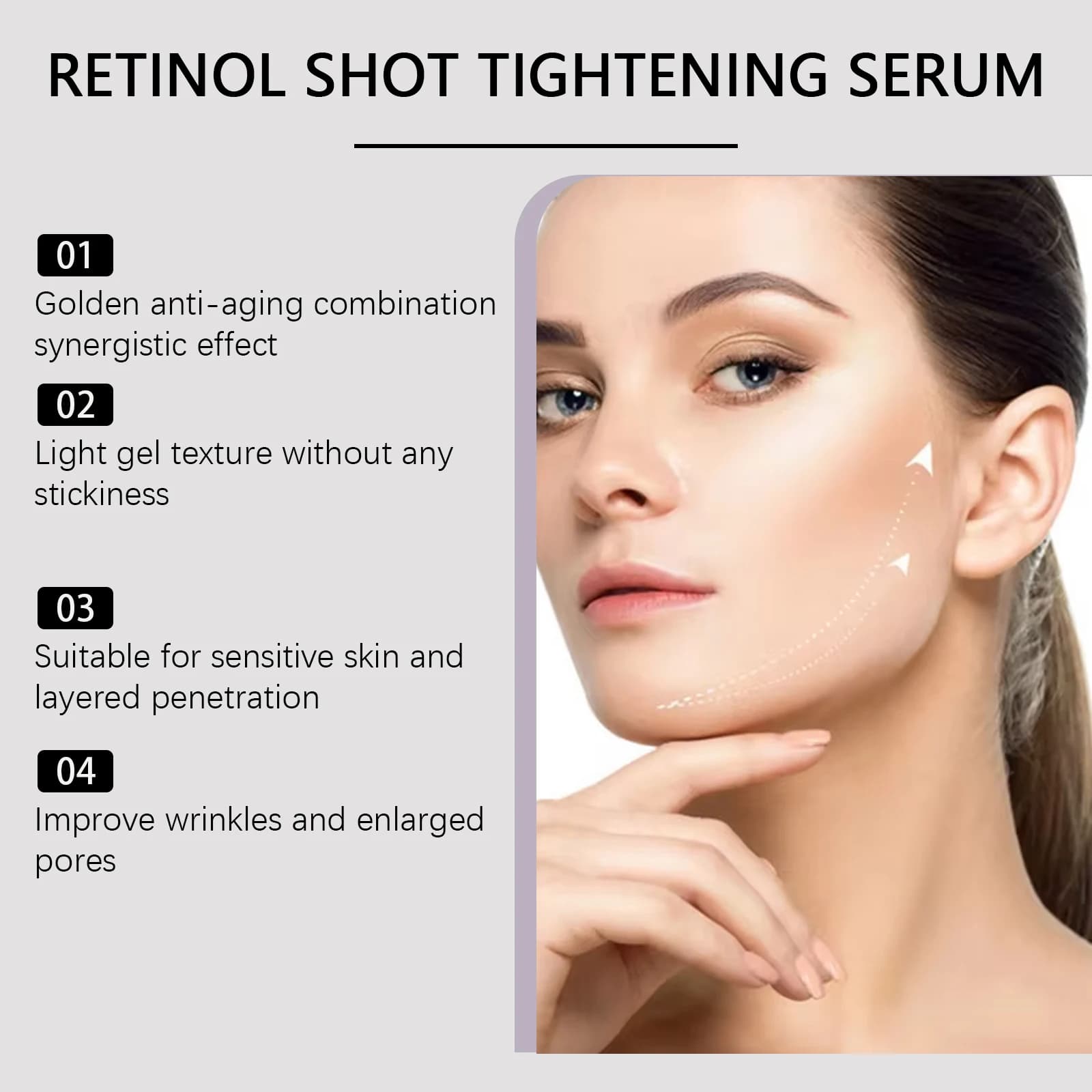 Crème pour les yeux coréenne pour Anti-rides et âge crème pour les yeux au rétinol élimine les cernes contre les poches et les poches hydrate la crème de soin des yeux