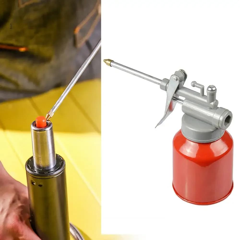 Pompe à huile de 250ML, bouteille de huileur manuelle pour huilage, bouteille de pulvérisation d'huile, buse de Machine, Pot d'huile, pistolets à graisse
