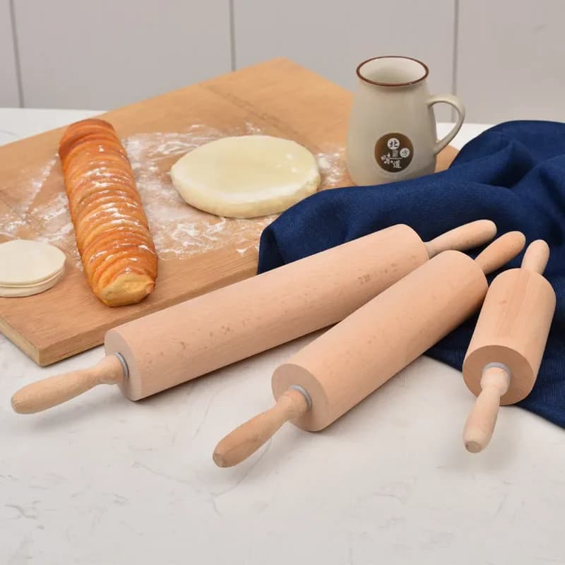 Rouleau à pâtisserie en bois