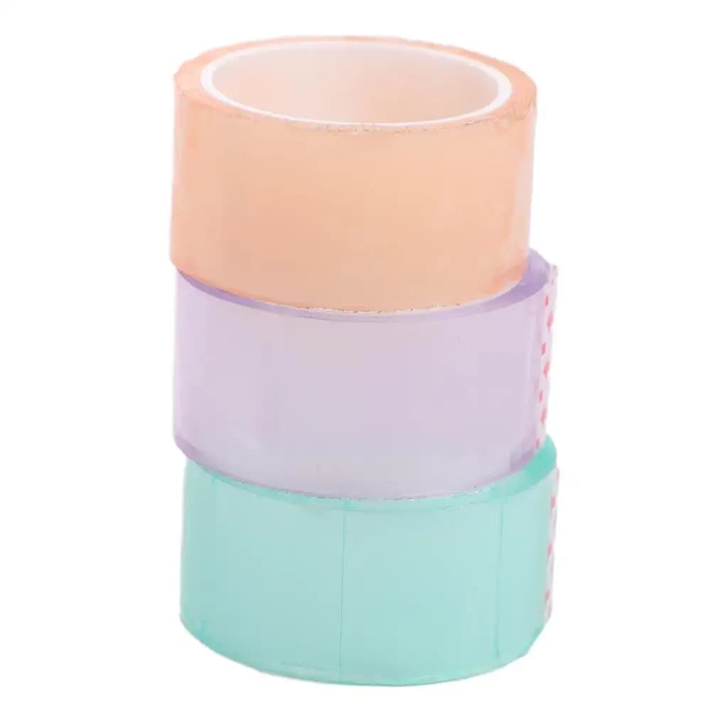 Rubans Adhésifs Colorés pour la Fabrication de Boules Collantes Relaxantes – Rouleaux Adhésifs Colorés pour Bricolage et Artisanat – Rubans Adhésifs pour Fêtes