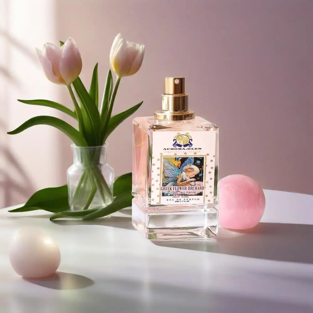 Huile parfumée pure à la rose pour femme
