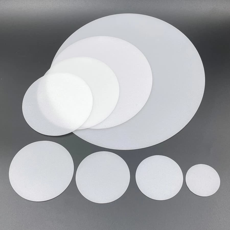Lentille diffuseur de lampe torche LED, filtre DIY, couvercle de lampe rond blanc laiteux en PC, 35 45 50 60 65 70 75 85 92 100 110 120 130 190 mm