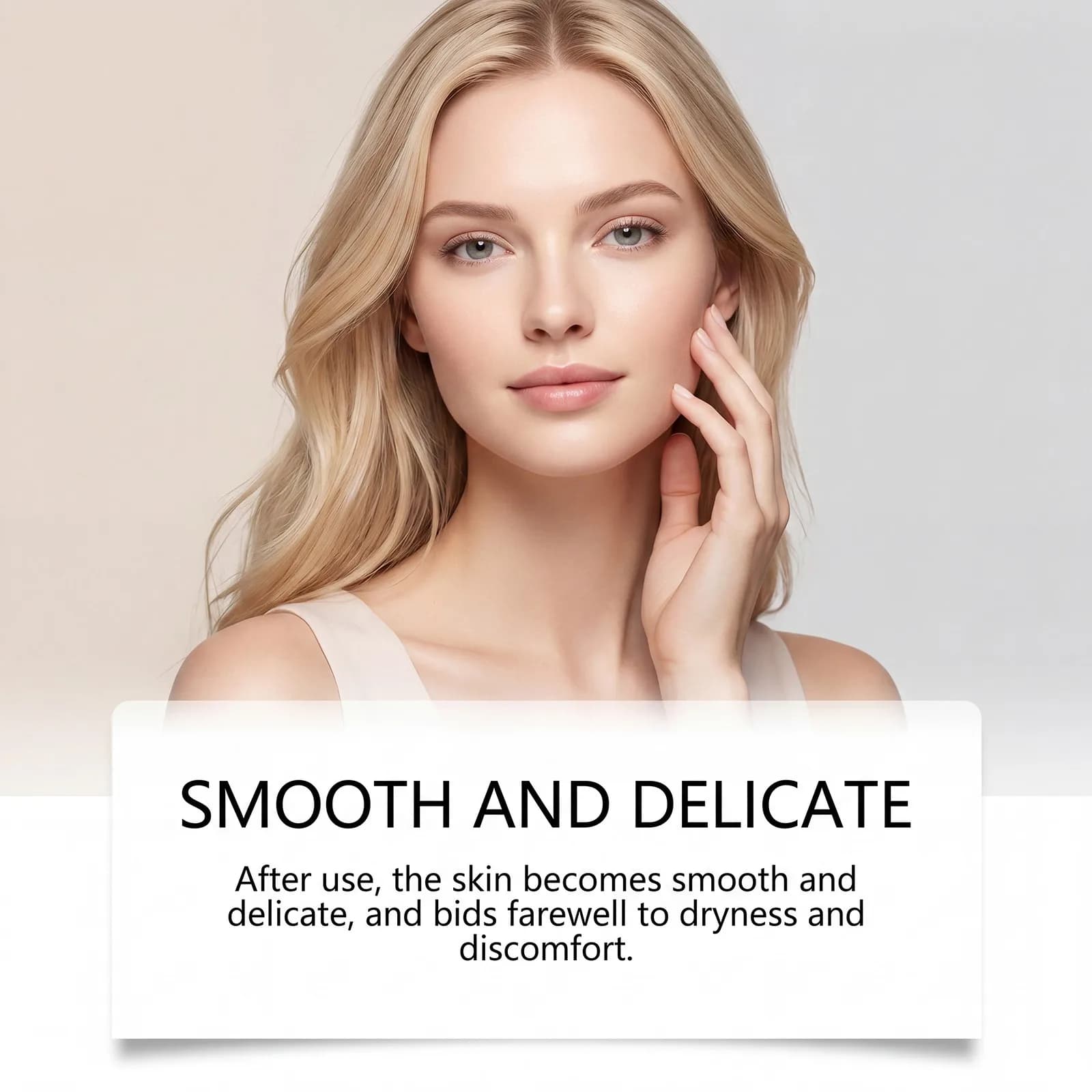 Crème dépilatoire à l'huile de coco pour le visage, épilation rapide, sans douleur, nourrissante, peau lisse, formule douce, non grasse, pour peaux sèches, 100g