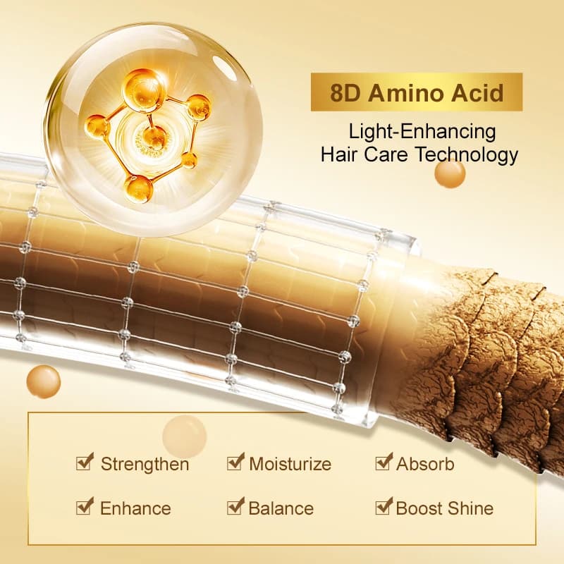 PURC – huile d'argan marocaine nourrissante pour cheveux, lissante, brillance, sérum pour cheveux doux, réparation des frisottis endommagés, traitement des cheveux secs, soins capillaires