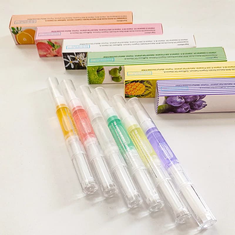 Huile pour cuticules, soin des ongles, 15 parfums, huile nutritive en stylo, lot de 30 pièces pour la réparation des ongles, traitement des cuticules des mains, manucure, renforcement des ongles