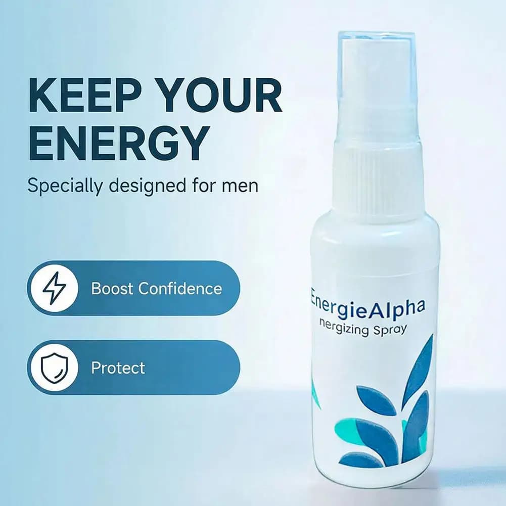 Spray Énergisant aux Algues Naturelles : Améliore Continuellement la Vitalité et Restaure Rapidement l'Énergie – Soin Masculin pour la Santé ﻿