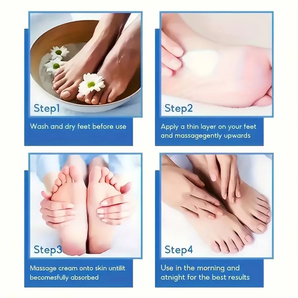 SUYARUN Crème pour les pieds à l'urée 60 % pour talons craquelés et peau sèche - Traitement hydratant intensif, dissolvant de callosités, soin des pieds diabétiques.