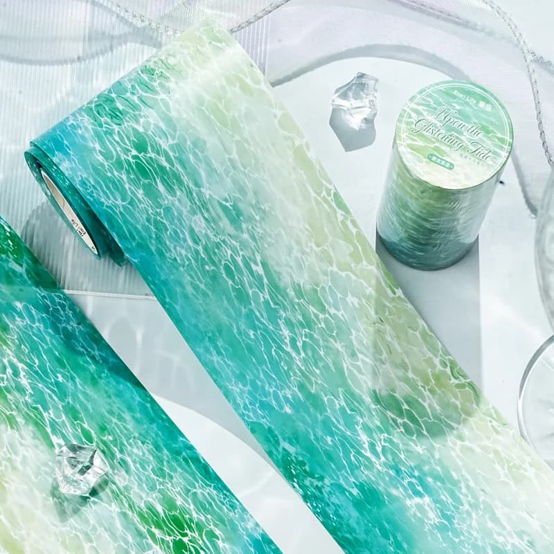 1 rouleau de ruban washi à texture ondulée 7