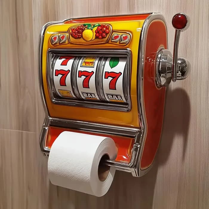 Machine à sous porte-rouleau de papier toilette, adapté aux toilettes, la cuisine, décoration créative de la maison, nécessités quotidiennes
