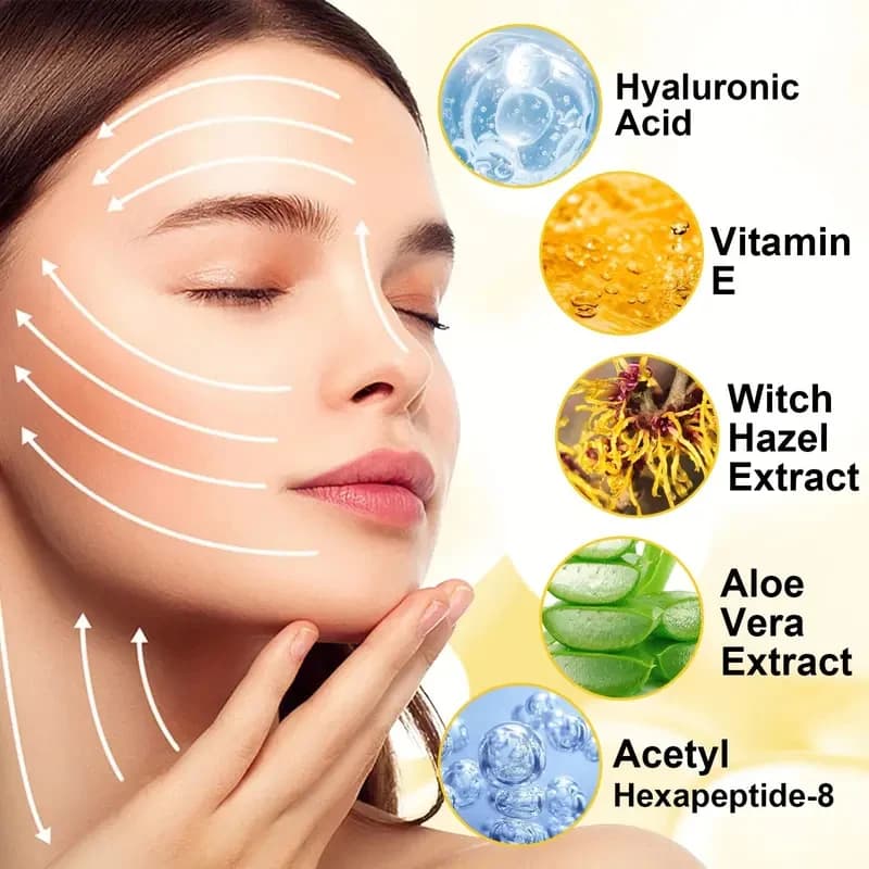 Sérum Niacinamide - Essence hydratante pour le visage pour l'élasticité de la peau, l'hydratation et l'alimentation en profondeur