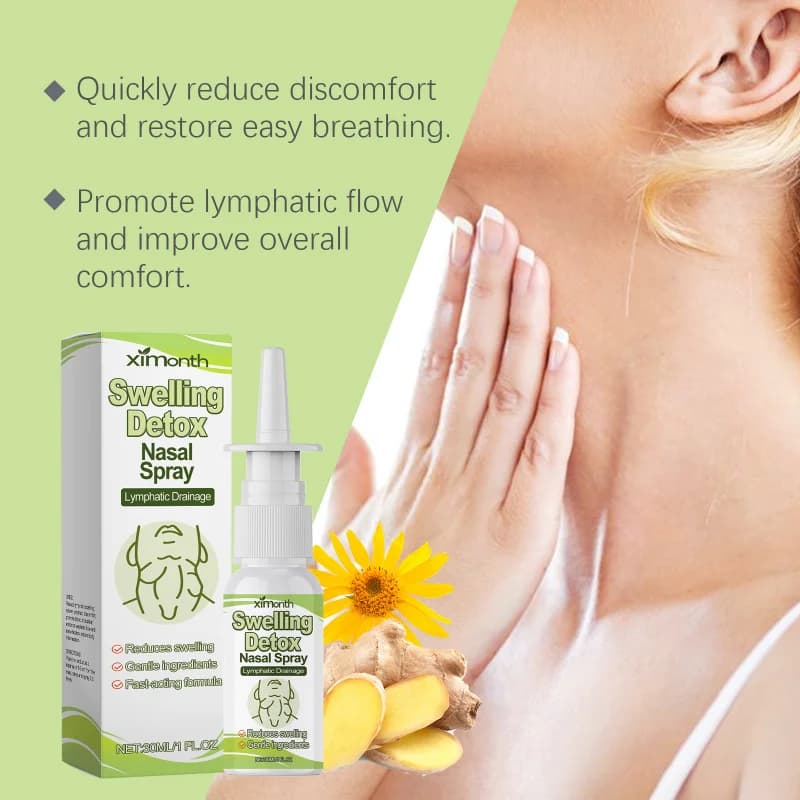 Spray nasal pour le nettoyage du nez