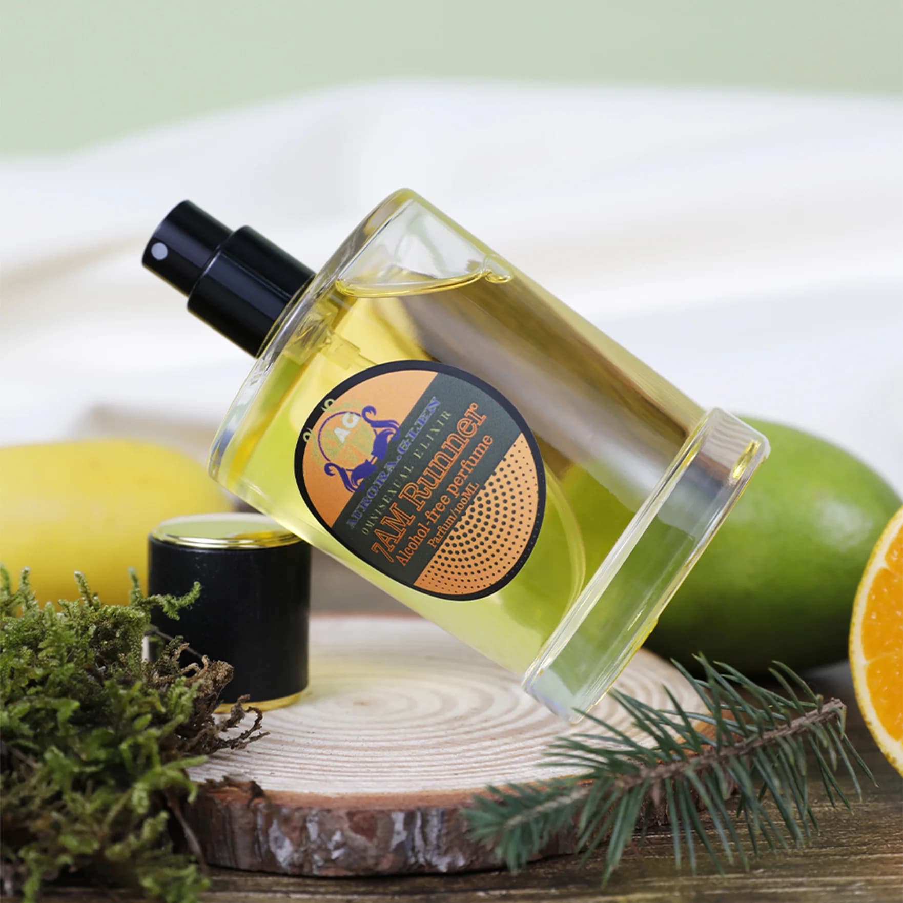 Spray d'huile essentielle parfumée