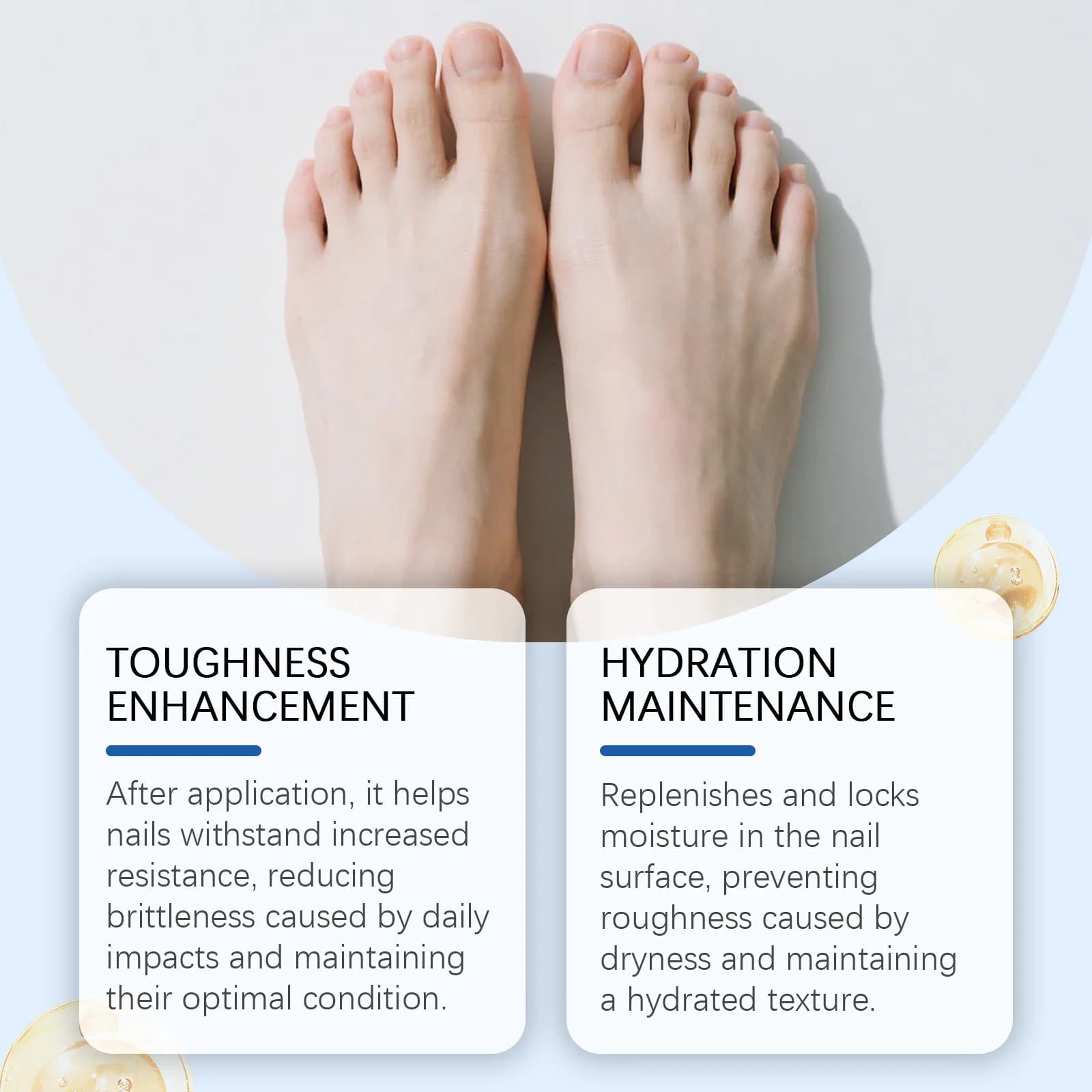 fortificateur et croissance du vernis à ongles : durcisseur naturel pour une résistance supplémentaire et une croissance - Réparation des ongles longue durée 11 ml