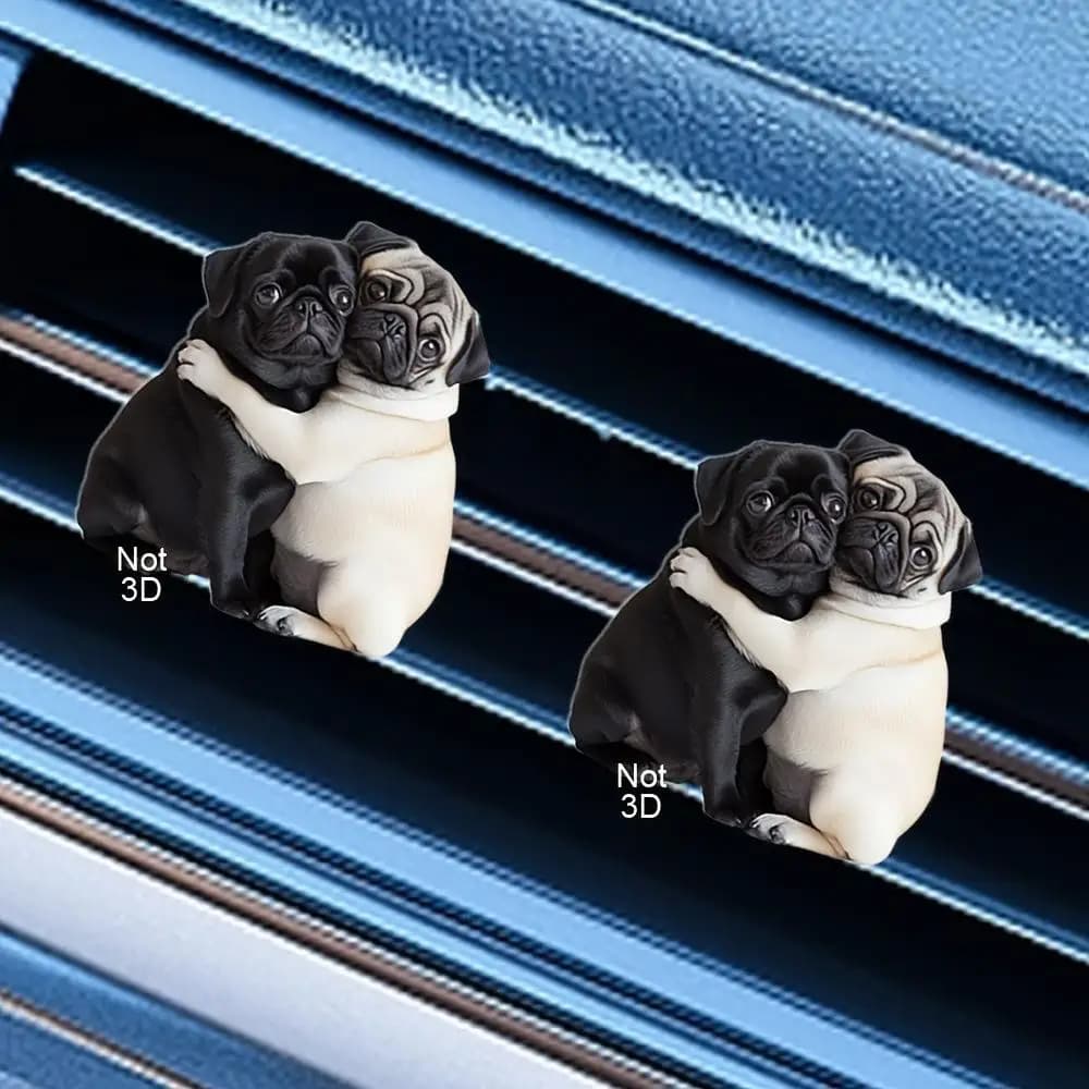 Diffuseur de parfum de ventilation de voiture en acrylique