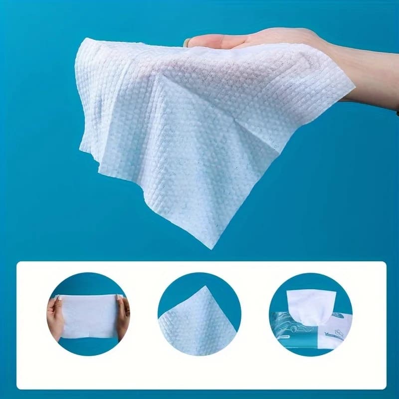 Lingettes spéciales pour enlever le Film d'huile du verre