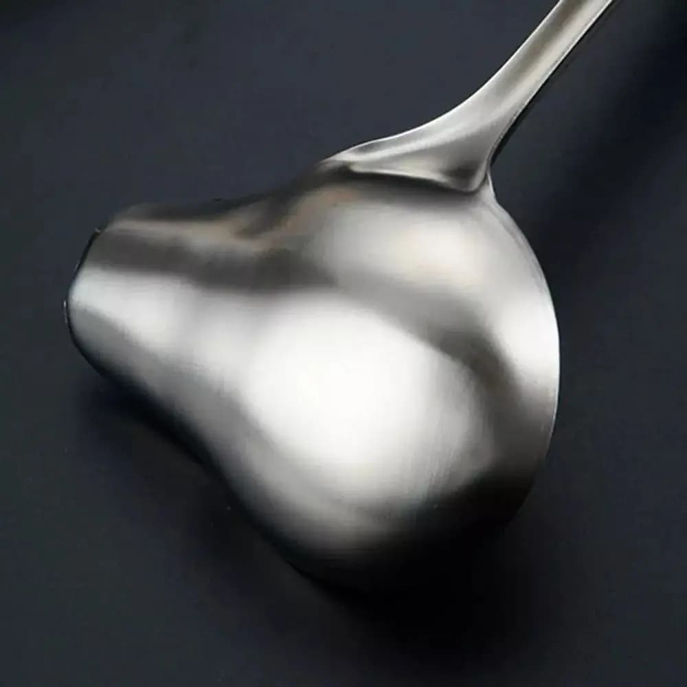 Cuillères à soupe en forme de bouche de canard en acier inoxydable