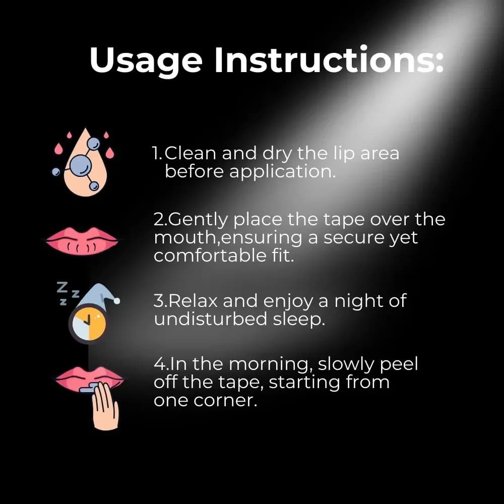 30/60 pièces Anti ronflement sommeil bouche bande meilleure respiration bandes nasales de qualité médicale amélioré sommeil soulagement du ronflement
