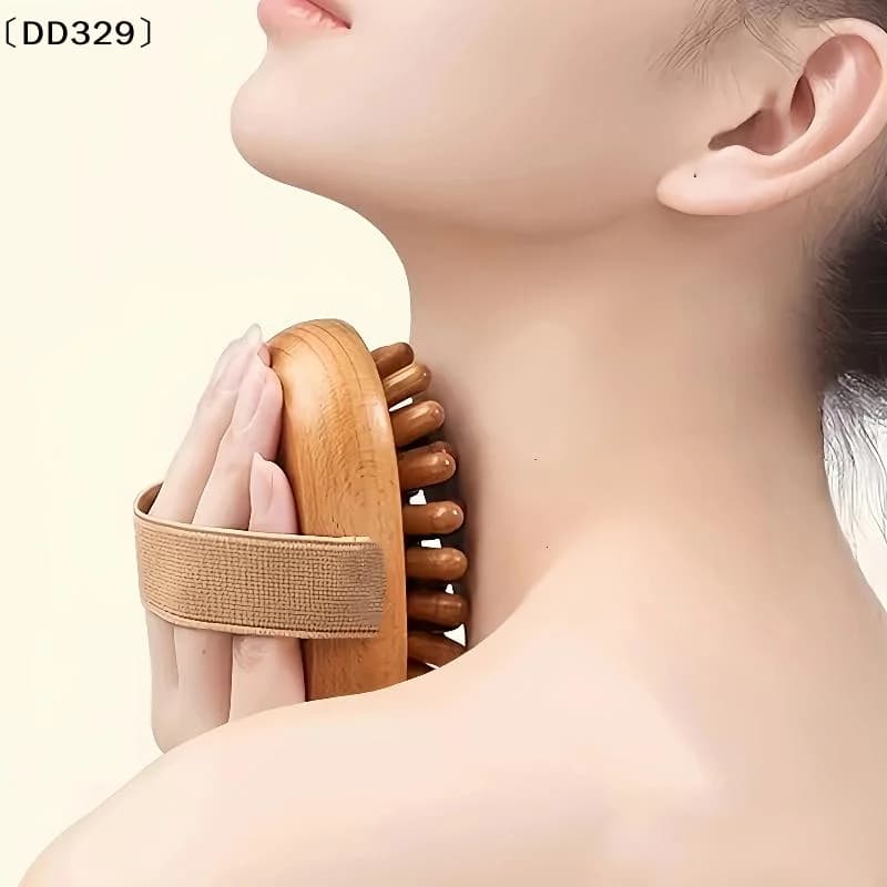 Brosses de massage brunes pour le corps
