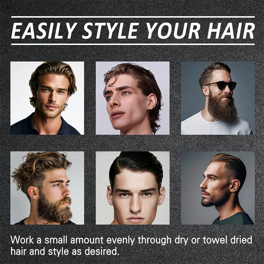 Pommade pour cheveux pour hommes