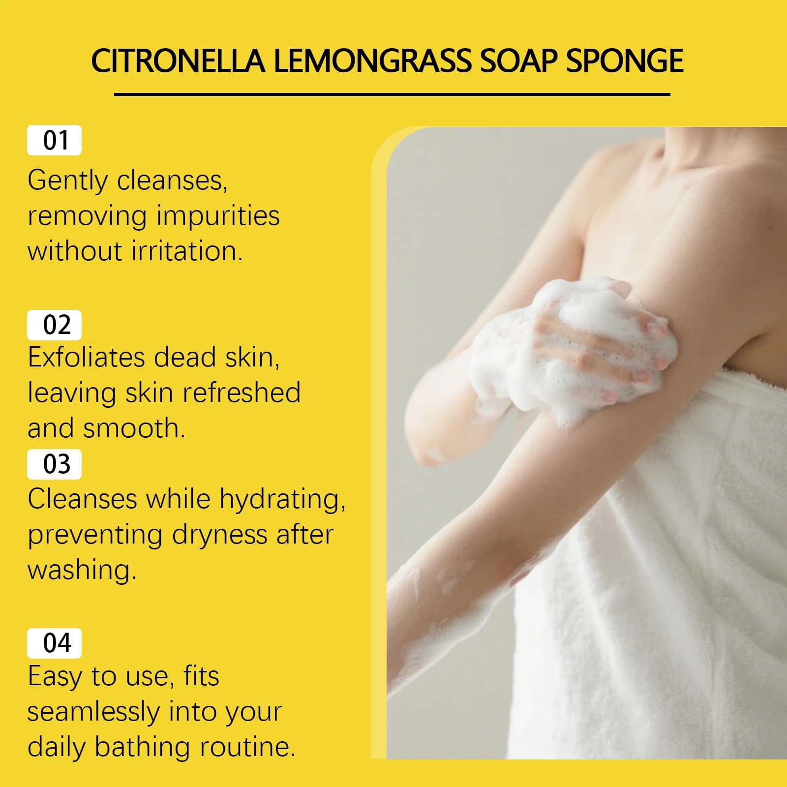 Savon citronnelle citronnelle