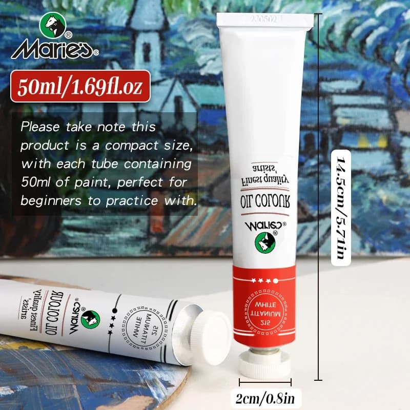 Peintures à l'huile Marie 50ml