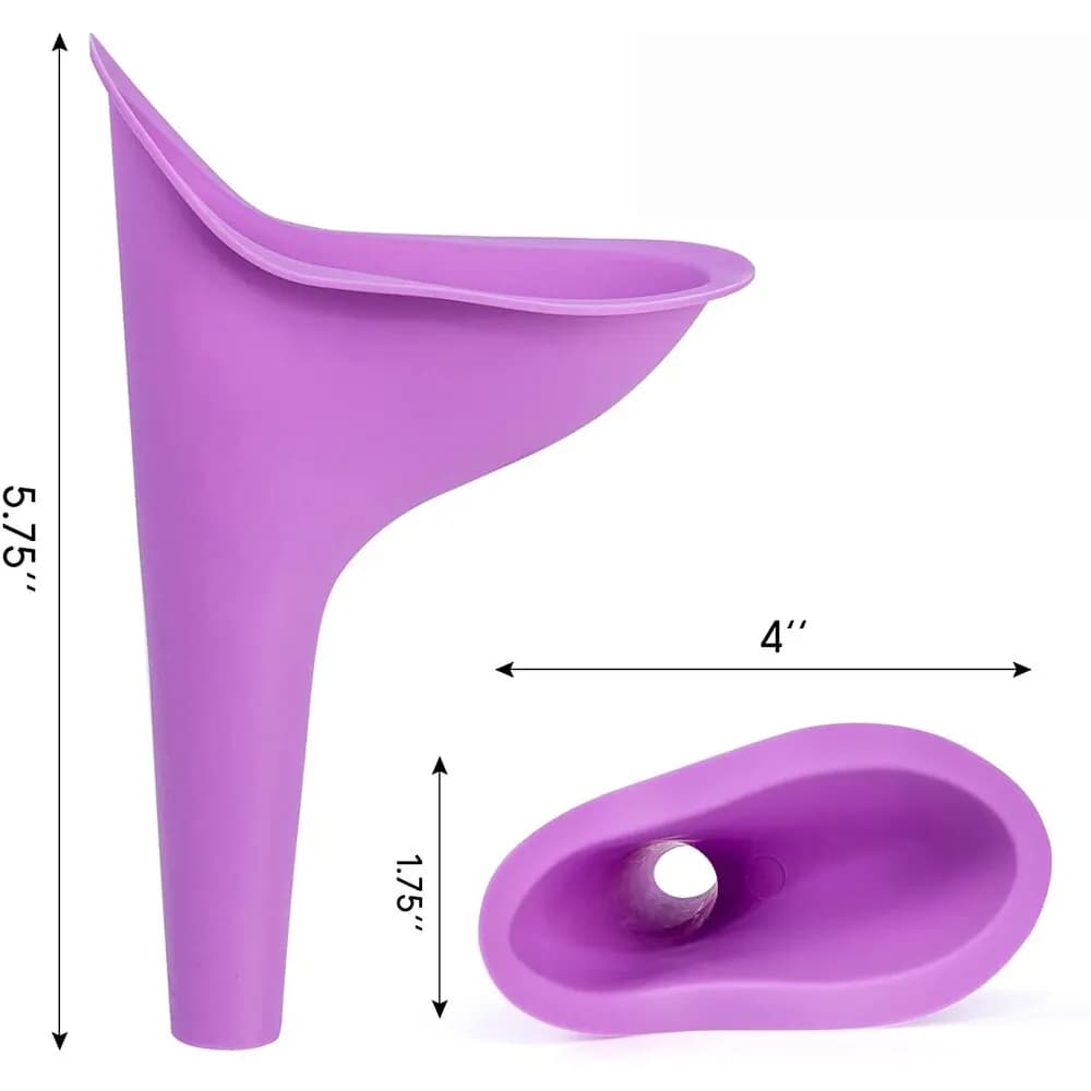 Urinoir Portable pour femmes, voyage en plein air, Camping, entonnoir, dispositif d'urination avec boîte