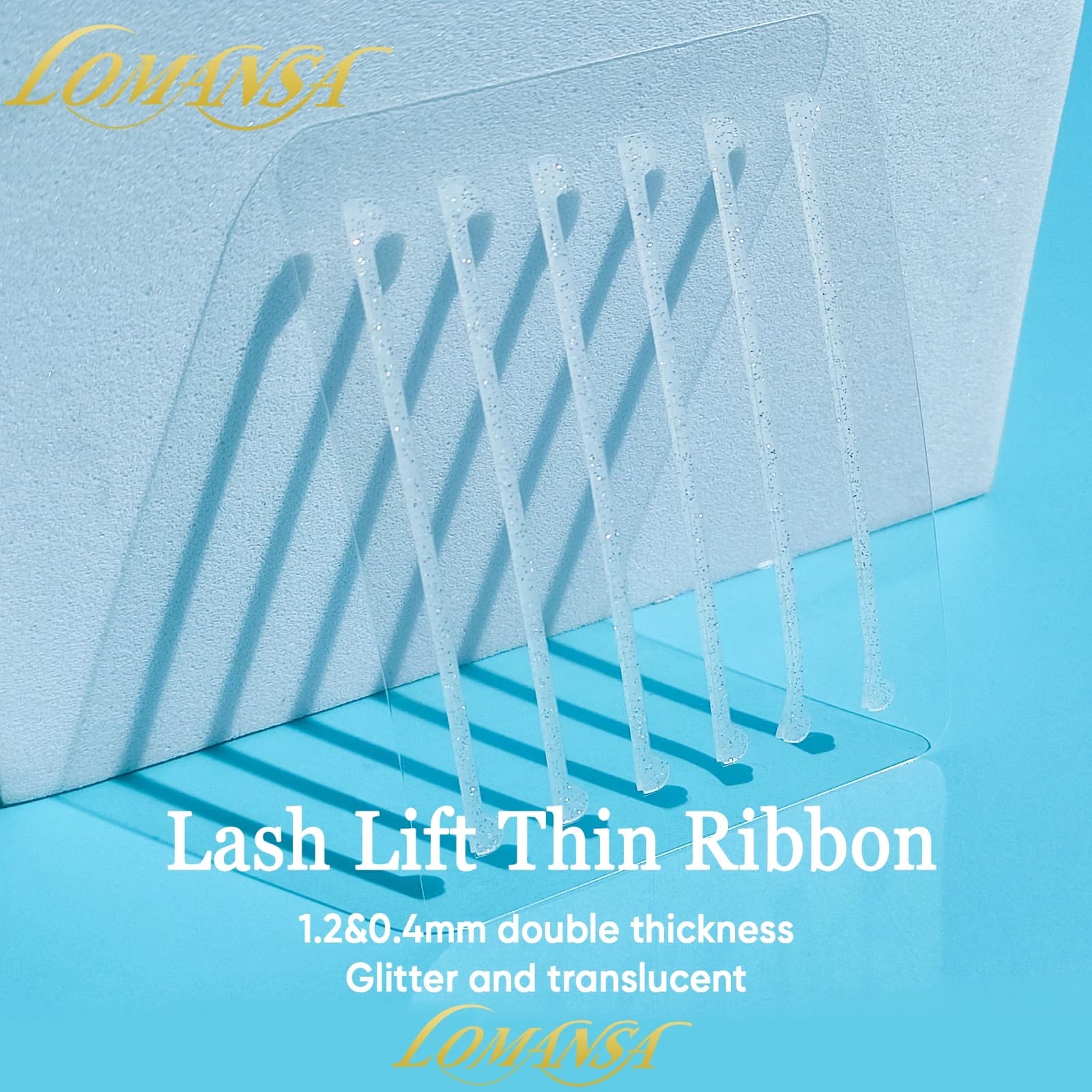 Lomansa 6 pièces ruban en Silicone réutilisable cils Perm cils ascenseur ruban chaîne rouleau de stratification des cils rouleau compensateur outil de beauté