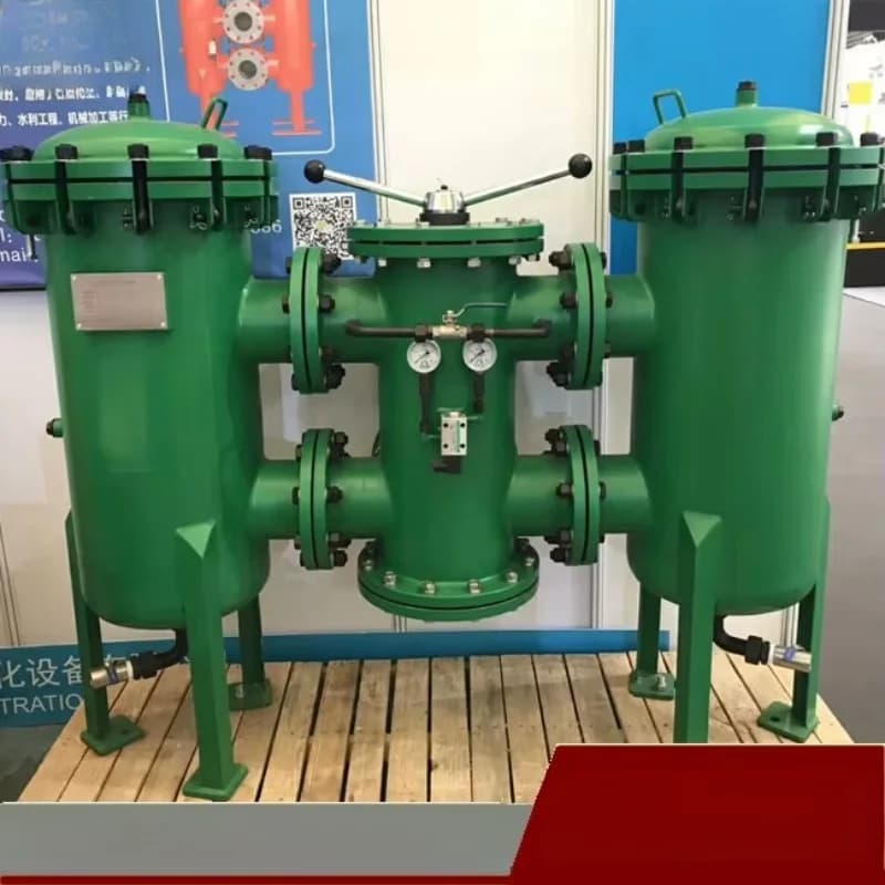 Qualité fiable, filtre à huile de retour hydraulique à double panier