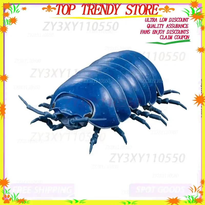En stock : Modèle réaliste d'insecte Bandai Bio-Encyclopedia (Pill Bug / Woodlouse)