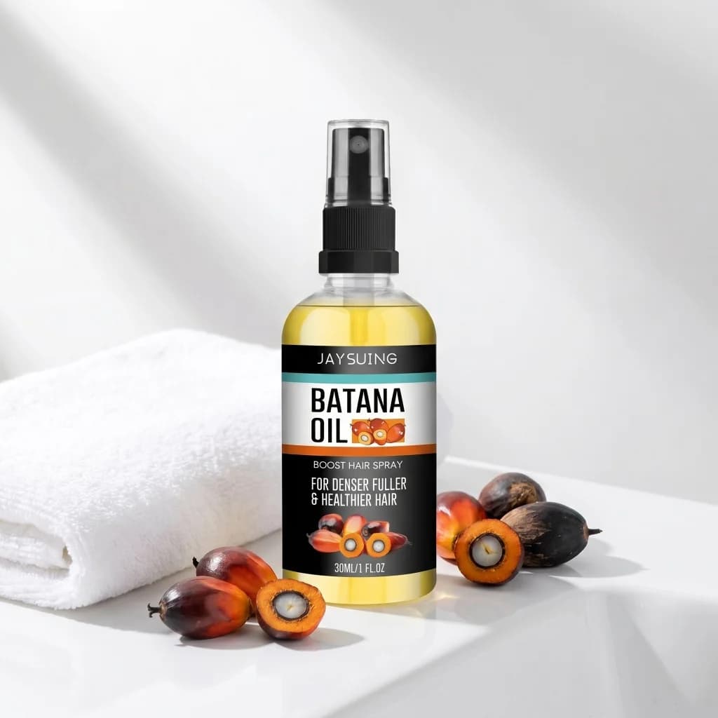 Huile de Batana, spray nourrissant pour cheveux, sérum hydratant naturel pour le cuir chevelu, volumisant, lissant, réparateur des cheveux abîmés, soin pour tous les types de cheveux