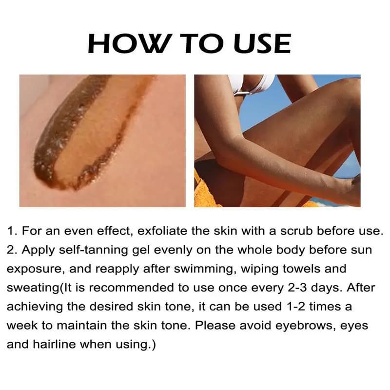 Crème d'Accélérateur de Bronzage