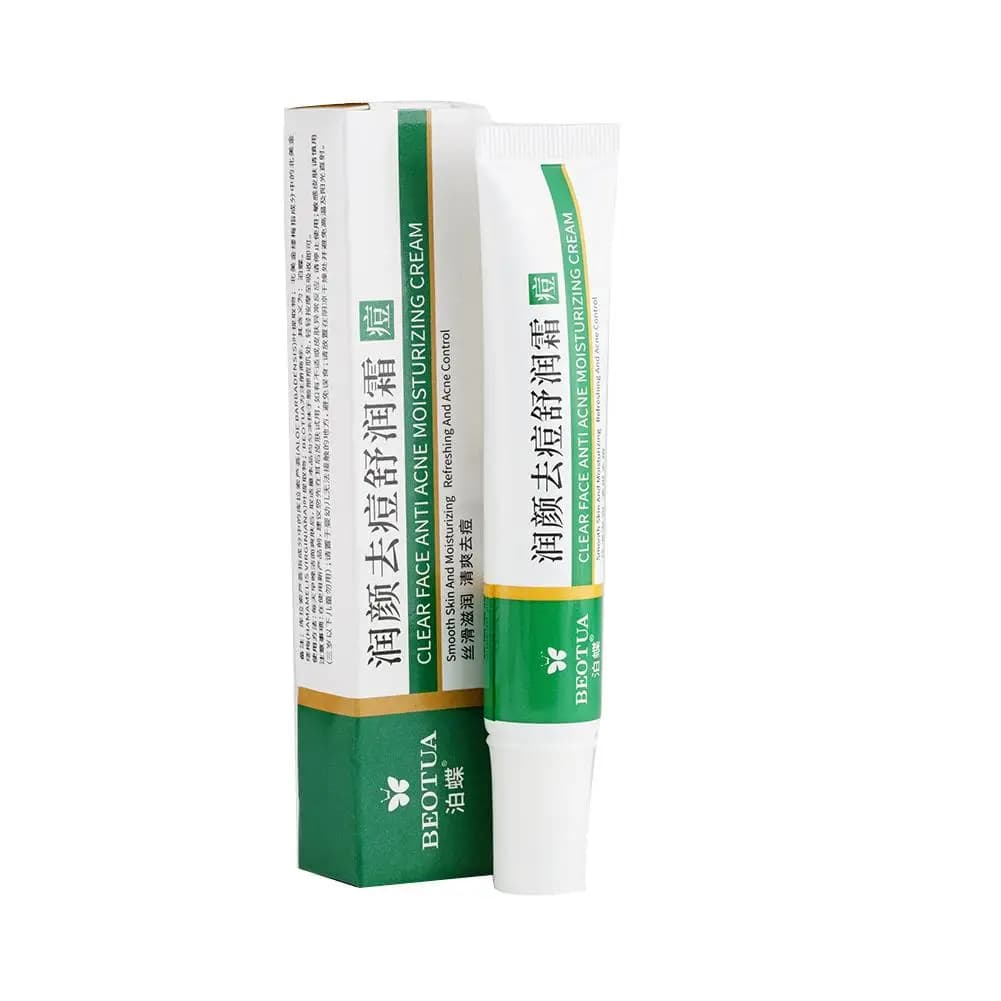 Crème de traitement de l'acné à base de plantes, élimine l'acné, hydrate, répare, contrôle de l'huile, rétrécit les Pores, boutons, Gel de traitement de l'acné, soins pour la peau